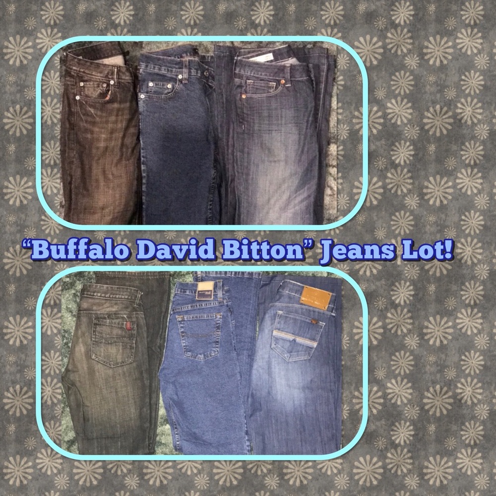 “BUFFALO JEANS👖” ✨SIZE 26✨3 PAIRS (IN EUC)!!